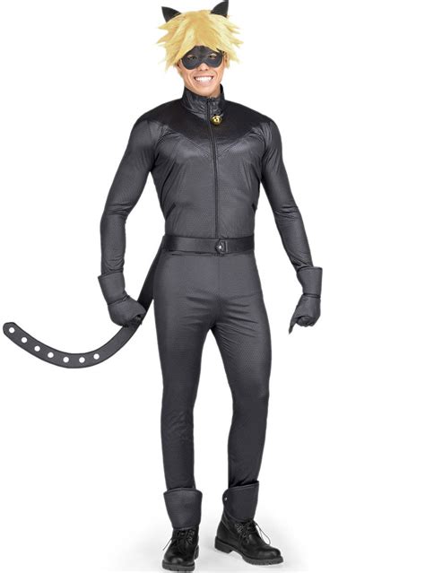 cat noir costume mens|cat noir costume adult.